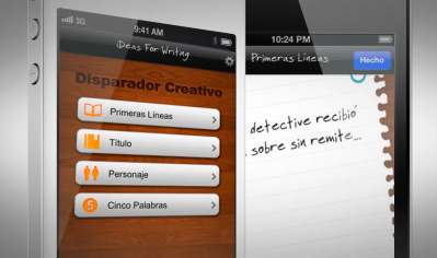 Aplicación iDeas para Escribir para iOS